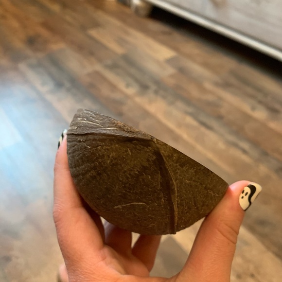 Floating half coconut grape scented candle - Picture 8 of 8